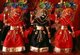 Nepal: Marionettes depicting Bhairava (a manifestation of the Hindu god Shiva) on sale in Kathmandu
