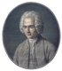France: Jean-Jacques Rousseau (1712-1788), French philosopher, writer and composer. Oil on canvas, Pierre Michel Alix (1762-1817), c.1795