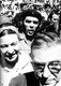 Cuba: Jean-Paul Sartre and Simone De Beauvoir with Ernesto Che Guevara on a busy street, Havana, 1960. Alberto Korda