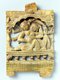 India: An ivory panel depicting a pair of lovers. From a lavishly ornamented bed, Orissa, c. 1450 CE