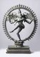 India: Shiva Nataraja or 'Dancing Shiva' in bronze from Tamil Nadu, Chola Dynasty, c. 12th century
