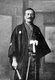Sweden: The Swedish explorer of Central Asia, Sven Hedin (1865-1952) in Japanese dress, Japan, c. 1908