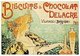 Belgium: 'Biscuits & Chocolat Delacre' Art Nouveau advertising poster, Henri Privat-Livemont, 1897