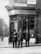 England, UK: Quong Yuen Sing's general provisions shop at 53, Pennyfields and the corner of Turner's Buildings, Limehouse, east London, c. 1920