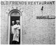 England, UK: Old Friends Restaurant, Mandarin Street, Limehouse, Stepney, East London, c. 1950