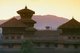 Nepal: Sun setting over Hanuman Dhoka, Kathmandu