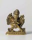 Yamantaka or Vajrabhairava is a deity of the Anuttarayoga Tantra class popular within the Gelug school of Tibetan Buddhism. Yamantaka is seen as a wrathful manifestation of Manjusri, the bodhisattva of wisdom, and in other contexts functions as a dharmapala.<br/><br/>

Within Buddhism, 'terminating death' is a quality of all buddhas as they have stopped the cycle of rebirth, samsara. Yamantaka represents the goal of the Mahayana journey to enlightenment, or the journey itself.