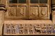 Nepal: A wooden frieze showing marching soldiers at the Tilang Ghar (Glass House), the first private residence in Kathmandu to be permitted to have glazed windows in the 19th century (1996)
