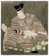 Japan: The poet warrior Minamoto no Yoshiie (1039-1106). Yashima Gakutei (1786-1868), 1825