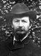 England / UK: Algernon Charles Swinburne (5 April 1837 – 10 April 1909), English poet, playwright, novelist, and critic, c. 1890