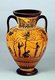 Greece: Two-handled neck amphora showing men gathering olives, Athens, c. 520BCE, c.540 BCE