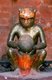 Nepal: A bronze statue of Hanuman, the Monkey King, Hindu god and devotee of Rama, at the Rudra Varna Mahavihar temple, Patan, Kathmandu Valley (1996)