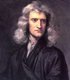 England / UK: Sir Isaac Newton (1642-1726), English physicist and mathematician. After an original painting by Sir Godfrey Kneller (1646-1723), oil on canvas, 1847