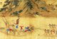 China / Taiwan: Detail of a battle between <i>wokou</i> pirates and Ming Dynasty forces from the scroll painting 'Ming Qiu Shizhou Taiwan zoukai tu' (Victory in Taiwan by Qiu Shizhou of the Ming), Qiu Ying (1494-c.1559)