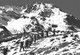China: Communist troops of the 8th Route Army marching through the snowy mountains of the western Sichuan - Qinqhai borderlands during the Long March, 1934-1935