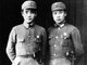 China: New Fourth Army commissar Hu Jinkui (left) and Eighth Route Army commissar Long Feihu at Shangrao, Jiangxi Province, June 1938