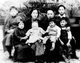 China: Ye Ting (1896-1946), Commander of the Chinese communist New Fourth Army (1937-1941), with his wife and six of their nine children, 1930s