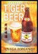 Malaysia / Singapore: Framed advertsing poster for Tiger Beer 'Tenaga Berganda' (For Energy), c. 1960