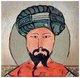 Egypt / Syria: Detail of a portrait of Saladin (Salah al-Din Yusuf ibn Ayyub, 1138-1193), Abu al-'Iz Ibn Isma'īl ibn al-Razaz al-Jazarī (1136–1206), 15th century. Although Al-Jazari was a contemporary of Saladin, the attribution remains disputed