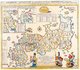 Japan: 'Imperium Japonicum', a map of the Japanese empire by Engelbert Kaempfer, c. 1727