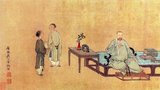 Ding Yu was a daughter of the painter Ding Yungong and a skilled painter in her own right.<br/><br/>

Wang Qi was the chief author of the Sancai Tuhui, a celebrated Ming Dynasty encyclopedia published in 1609.