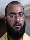Abu Bakr al-Baghdadi is the leader of the Islamic State of Iraq and Syria (ISIS), an Islamic Salafi Jihadist movement in western Iraq, the Egyptian Sinai, Libya, northeast Nigeria and Syria, self-styled as the 'Islamic State' (ad-Dawlah al-Islamiyah).<br/><br/>

On 4 October 2011, the U.S. State Department listed al-Baghdadi as a 'Specially Designated Global Terrorist', and announced a reward of up to US$10 million for information leading to his capture or death.