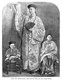 China: 'Chang the Chinese Giant, King [sic] Foo his wife, and the Tartar Dwarf'. Engraving, c. 1865