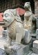 Nepal: Guardian statues at the 17th century Siddhi Lakshmi Temple in Durbar Square, Bhaktapur (1997)