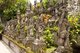 Indonesia: Stone figures from the Hindu epic Ramayana at the entrance to the 19th century Pura Meduwe Karang Hindu temple, Kubutambahan, northern Bali