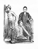 From 1861 to 1890 the Munich publishing firm of Braun and Schneider published plates of historic and contemporary  costume in their magazine Munchener Bilderbogen.<br/><br/>

These plates were eventually collected in book form and published at the turn of the century in Germany and England.