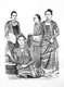 Germany / Burma: Burmese women, <i>Munchner Bilderbogen</i>, Braun & Schneider, 1861-1890