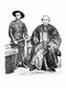 Germany / China / Malaysia: left to right, A Chinese of Fujian, a merchant of Penang, <i>Munchner Bilderbogen</i>, Braun & Schneider, 1861-1890