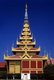 Burma / Myanmar: An elaborate roof (<i>pyatthat</i> in King Mindon’s Palace, Mandalay (reconstructed)