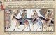Iran / Persia: The Samanid king Ismail Muntasir ibn Nuh II (died 1005) crossing the frozen Jayhun River (Amu Darya) in Transoxiana (Uzbekistan), from Rashid Al-Din, 'History of the World', c. 1306-1311 CE