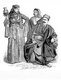 Germany / Syria: left to right, An Armenian woman, a Druze man, an inhabitant of Damascus, <i>Munchner Bilderbogen</i>, Braun & Schneider, 1861-1890