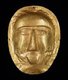 Arabia: Gold funerary mask discovered at Tel al-Zayer, Thaj, Eastern Province, c. 1st century CE
