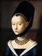 Petrus Christus (c. 1410/1420 – 1475/1476) was an Early Netherlandish painter active in Bruges from 1444, where, along with Hans Memling, he became the leading painter after the death of Jan van Eyck.<br/><br/>

He was influenced by van Eyck and Rogier van der Weyden and is noted for his innovations with linear perspective and a meticulous technique which seems derived from miniatures and manuscript illumination.<br/><br/>

This painting is currently in the Gemaldegalerie, Berlin, Germany.