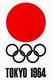 Japan: Poster for the 1964 Summer Olympic Games in Tokyo, International Olympic Committee, 1964