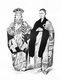 Germany / Vietnam: 'Priests from Annam', <i>Munchner Bilderbogen</i>, Braun & Schneider, 1861-1890
