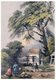 Japan: 'Roadside Temple at Yokohama', Wilhelm Heine (1827-1885), colour lithograph, 1856
