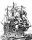 Portugal / Malaysia: The Portuguese carrack <i>Frol de la Mar</i> (built c. 1501, sunk 1511) as represented in Francisco Rodrigues <i>Roteiro de Malaca</i> (Malacca Rutter), 16th century