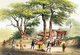 Japan / Ryukyu Islands: 'Tshan-Di-Coo-Sah' (Kina Village, Yomitan Township, Okinawa), Perry Expedition, 1853