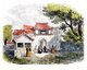 Japan / Ryukyu Islands: 'Gate of the Royal Palace at Choui', (Shuri, Okinawa), Guerin Expedition, 1855