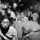 Japan: Demobilized Japanese soldiers and civilians crowd into passenger cars aboard trains bound for Tokyo following the surrender of the Empire of Japan to the Allies, September 1945