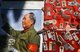 China: Mao badges and other memorabilia for sale in Nanshi or the Old Town area, Shanghai