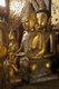 Burma / Myanmar: Local Shan (Tai Yai) style Buddha figures in the main viharn at Wat Jong Kham (Zom Kham) Pagoda, Kyaing Tong (Kengtung), Shan State