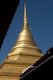 Burma / Myanmar: The main chedi at Wat Jong Kham (Zom Kham) Pagoda seen between the roofs of temple buildings, Kyaing Tong (Kengtung), Shan State