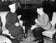 Germany / Palestine / Israel: Haj Amin al-Husseini, the Grand Mufti of Jerusalem, meeting with Adolf Hitler, Berlin, 28 November 1941. The Grand Mufti of Jerusalem helped recruit Muslims for the Waffen-SS. Heinrich Hoffmann (CC BY-SA 3.0 License)