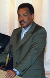 Isaias Afwerki, sometimes spelled Afewerki (born February 2, 1946), is the first President of the State of Eritrea, a position he has held since its independence in 1993. He led the Eritrean People's Liberation Front (EPLF) to victory in May 1991, thus ending the 30-year-old armed liberation struggle.<br/><br/>

The EPLF adopted a new political party name, People's Front for Democracy and Justice (PFDJ) to reflect its new responsibilities. The PFDJ, with Isaias as its leader, remains the only governing party of Eritrea as of 2015.