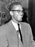Malcolm X ( May 19, 1925 – February 21, 1965), born Malcolm Little and also known as el-Hajj Malik el-Shabazz, was an American Muslim minister and a human rights activist.<br/><br/>

To his admirers he was a courageous advocate for the rights of blacks, a man who indicted white America in the harshest terms for its crimes against black Americans; detractors accused him of preaching racism and violence. He has been called one of the greatest and most influential African Americans in history.